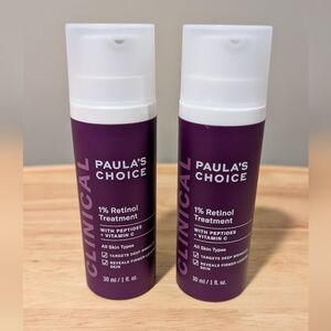 NWT Set of 2 Paula's Choice 1% Retinol Treatment